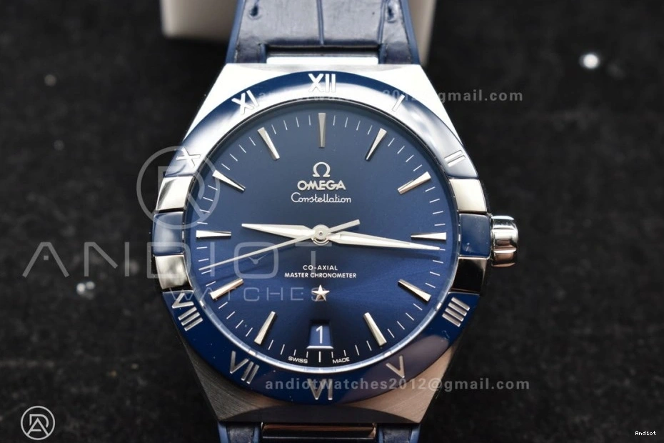 SS 1:1 Dial Blue Edition Super Blue VSF Gummy Clone A8900 Ceramic Best Blue Constellation Strap on 1229